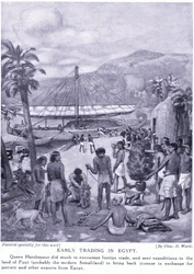 Commercio antico in Egitto, c.1920